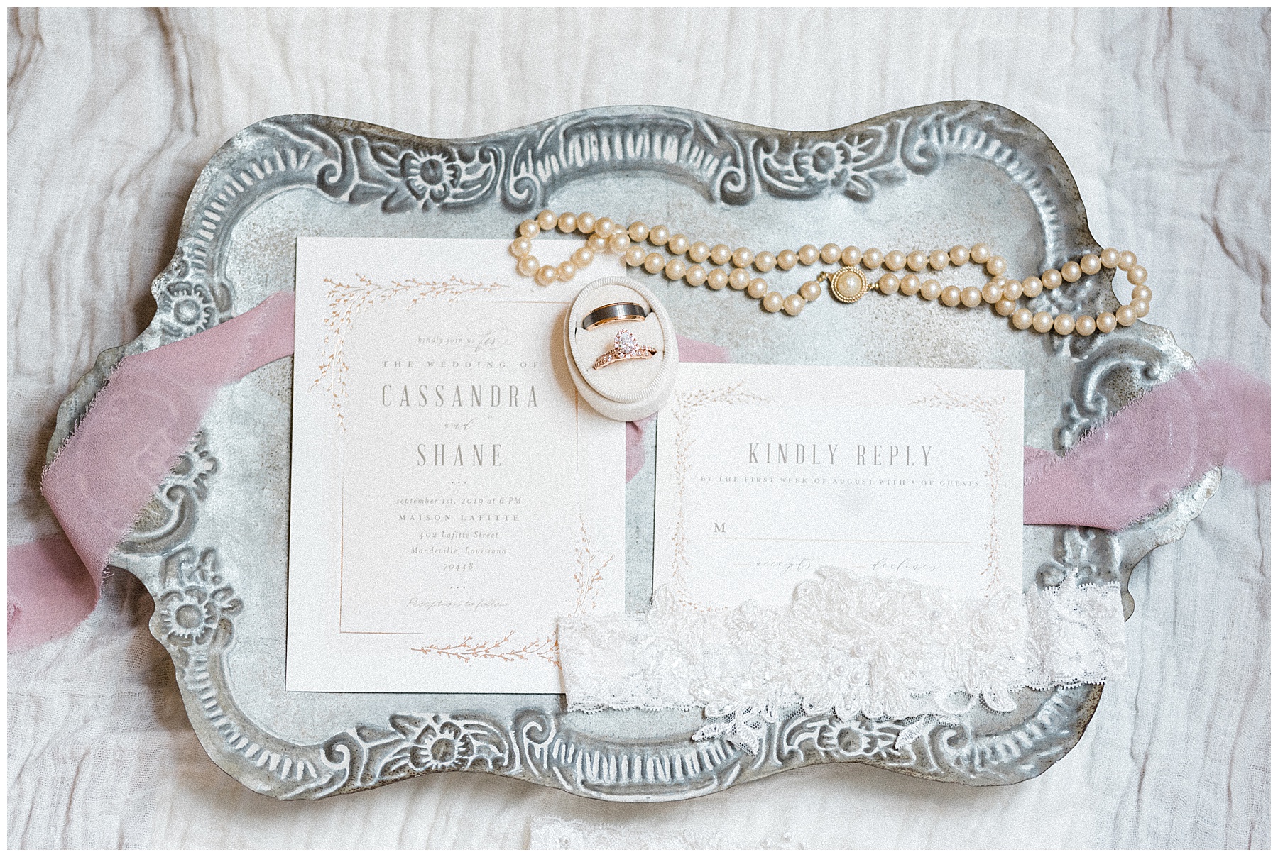 Cassandra & Shane Maison Lafitte Wedding